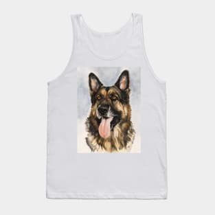 German Shepherd Tank Top